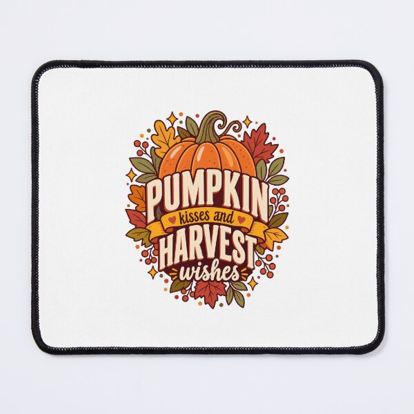Item preview, Pumpkin kisses and Harvest wishes designed and sold by LuveraxArt.