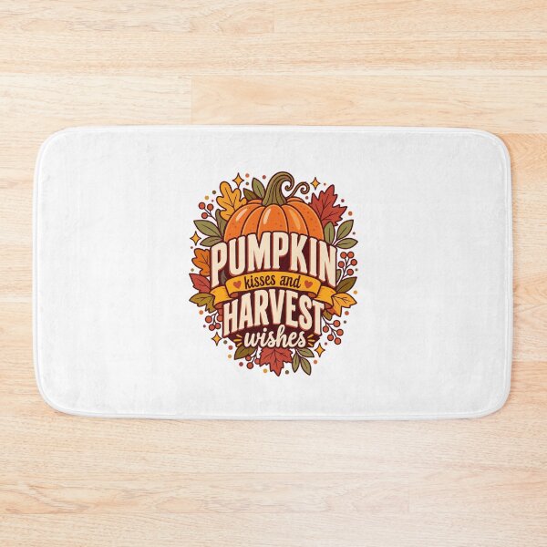 Item preview, Pumpkin kisses and Harvest wishes   designed and sold by LuveraxArt.