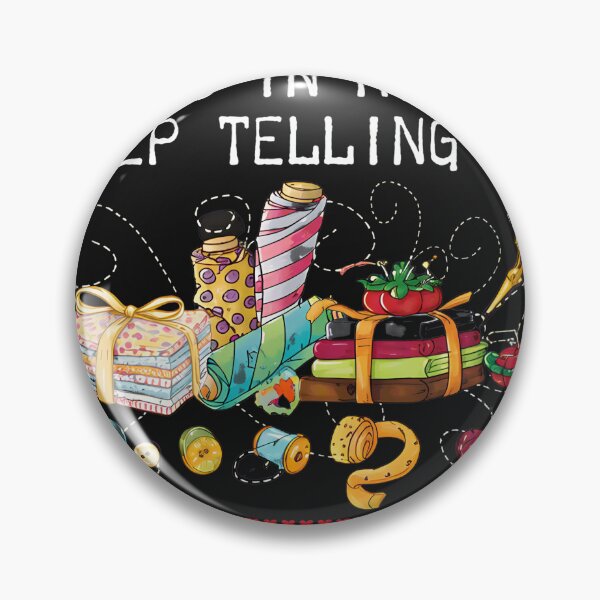 Item preview, Sewing Fabric Obsession Funny Quote designed and sold by YarningsandYear.