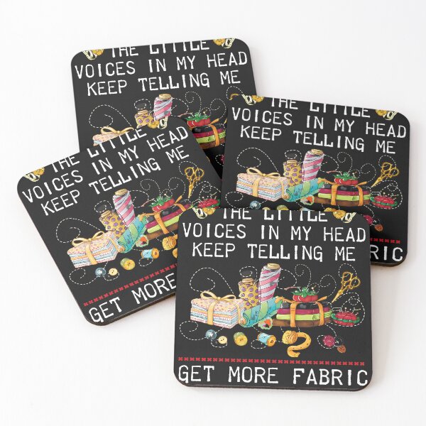 Item preview, Sewing Fabric Obsession Funny Quote designed and sold by YarningsandYear.