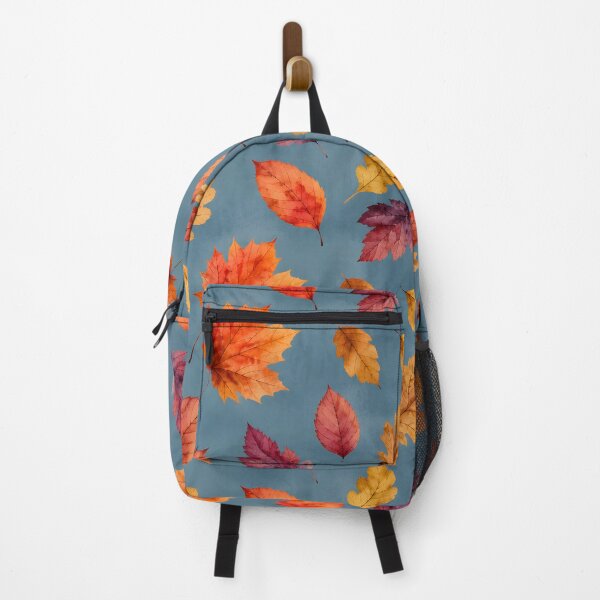 Item preview, Watercolor Autumn Leaves Seamless Pattern designed and sold by blankTeeShirt.