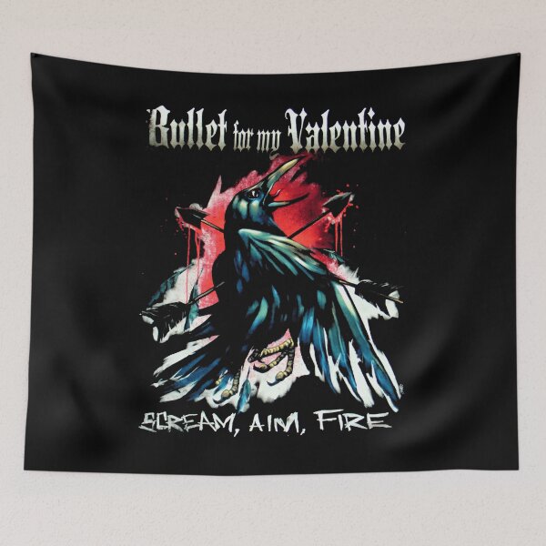 Item preview, Bullet For My Valentine Scream Aim Fire The Poison Skull Red Eyes Y2K designed and sold by hienn102.