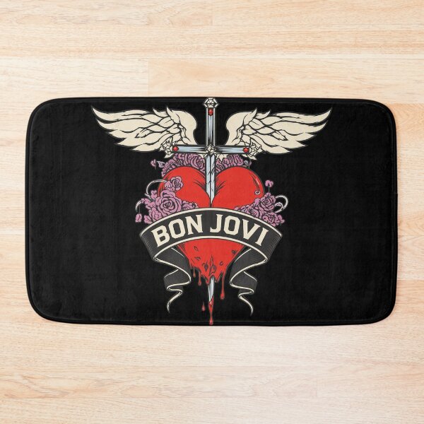 Item preview, Bons Jovis Band Heart Sword Wings Rose designed and sold by KittySCuteArt.
