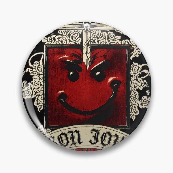 Item preview, Bons Jovis Smiley Sword Roses Band designed and sold by KittySCuteArt.