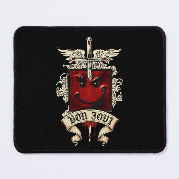 Item preview, Bons Jovis Smiley Sword Roses Band designed and sold by KittySCuteArt.