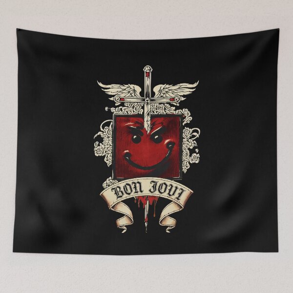 Item preview, Bons Jovis Smiley Sword Roses Band designed and sold by KittySCuteArt.