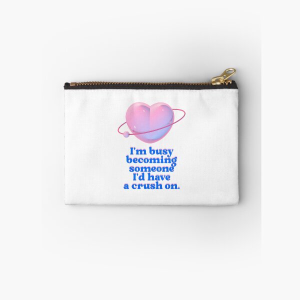 Item preview, Funny Becoming My Own Crush Quote designed and sold by jianina-alondra.