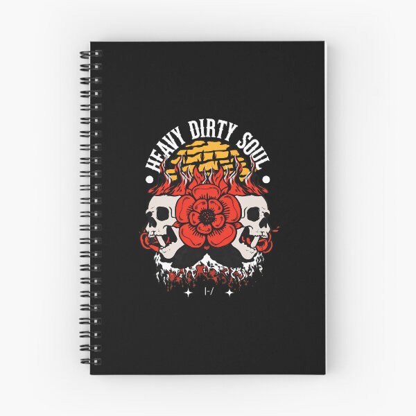 Item preview, Heavys Dirtys Souls Skull Rose Flames Twenty One Pilots  designed and sold by Oluwa290Arts.