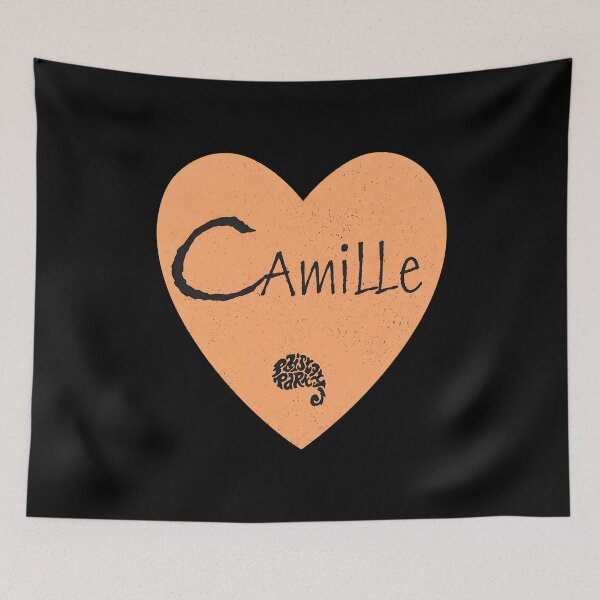 Item preview, Camilles Hearts Grunge Name designed and sold by KittySCuteArt.
