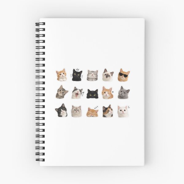 Item preview, Cute cats stickers  designed and sold by IntroInk.