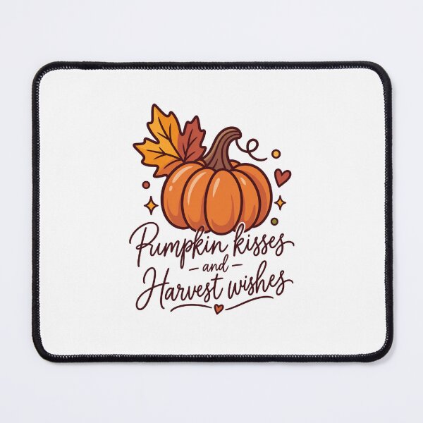 Item preview, Pumpkin kisses and Harvest wishes designed and sold by LuveraxArt.