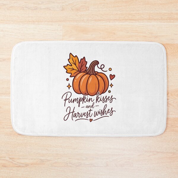 Item preview, Pumpkin kisses and Harvest wishes   designed and sold by LuveraxArt.