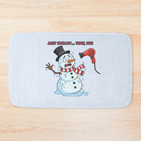 Item preview, Just Chillin Wait No Funny Melting Snowman designed and sold by SmartPuns.