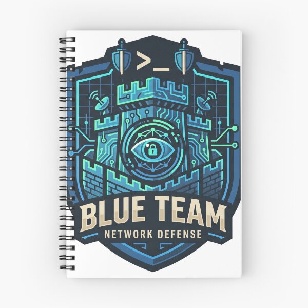 Item preview, Blue Team Network Defense Cyber Fortress SOC Analyst Badge designed and sold by TechNexusPrints.