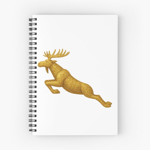 Item preview, Golden Glitter Moose Silhouette designed and sold by Medya-Tivation.