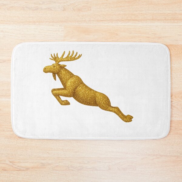 Item preview, Golden Glitter Moose Silhouette designed and sold by Medya-Tivation.