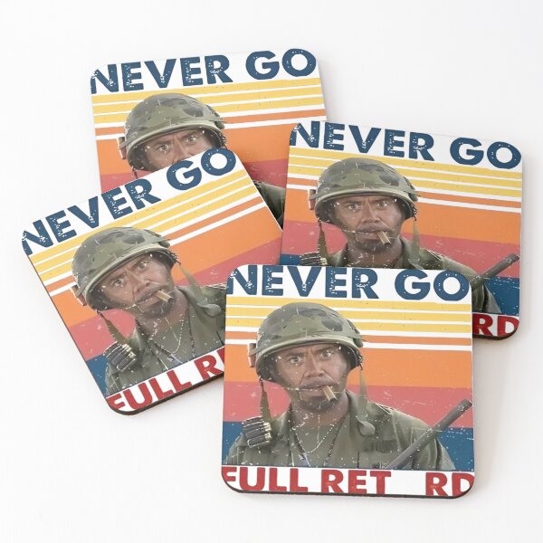 Item preview, Tropic Thunder Never Go Full Retro designed and sold by Terilolinaa.
