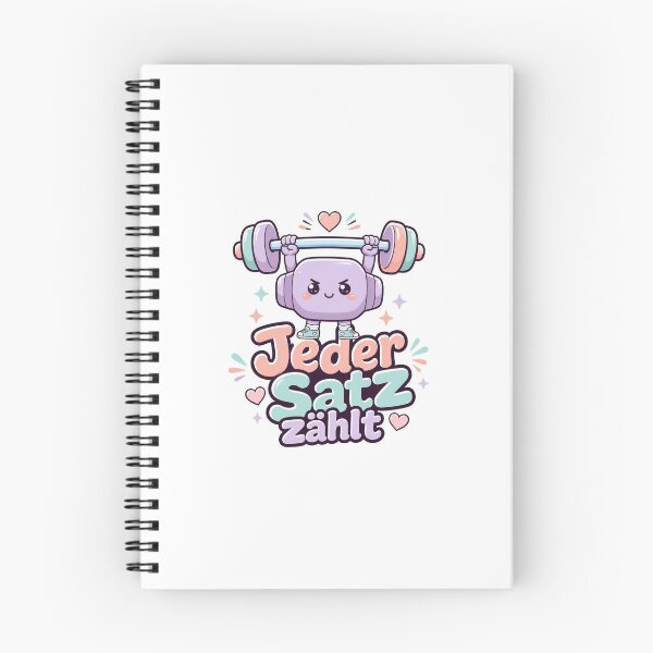 Item preview, Kawaii Fitness Motivation Every sentence counts designed and sold by TrendDes1gn.