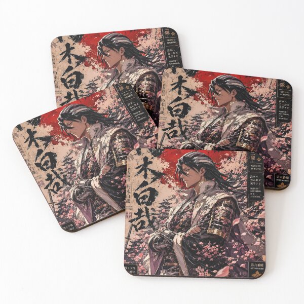 Item preview, Elegant Samurai Warrior Cherry Blossom Japanese Aesthetic designed and sold by Dyan4.