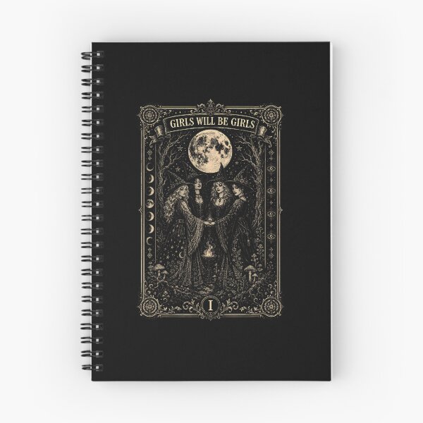 Item preview, Girls Will Be Girls Witch Halloween Funny Witchy Women designed and sold by RealestInternet.