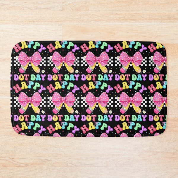 Item preview, Happy Dot Polka Dots Coquette Pencil Bow Teachers Kids Girls designed and sold by RealestInternet.