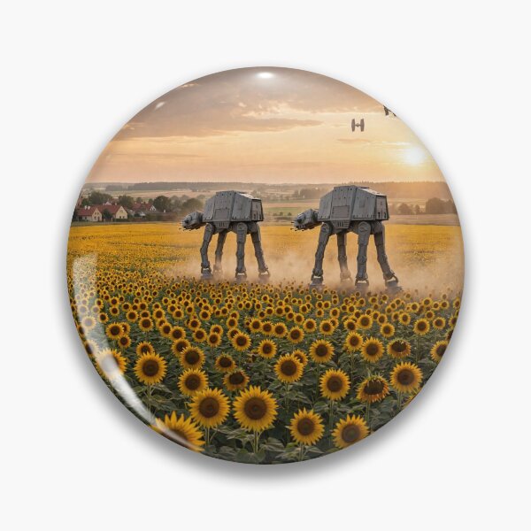 Item preview, Galactic Invasion Sunflower Fields designed and sold by Late Theory.