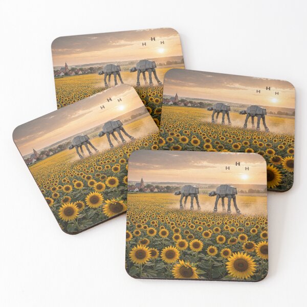 Item preview, Galactic Invasion Sunflower Fields designed and sold by Late Theory.