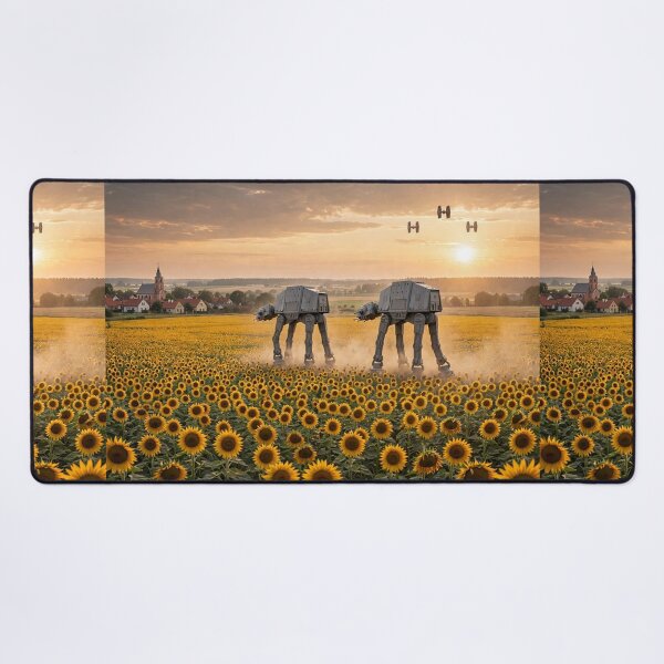 Item preview, Galactic Invasion Sunflower Fields designed and sold by Late Theory.
