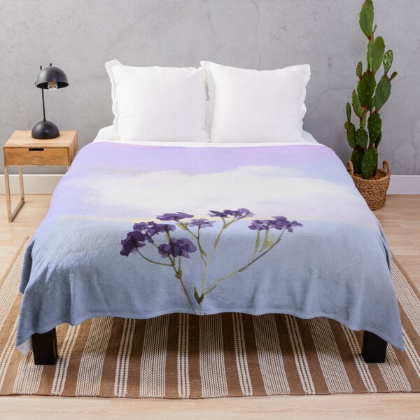 Item preview, Lavender sky wildflower designed and sold by Zestypickles.