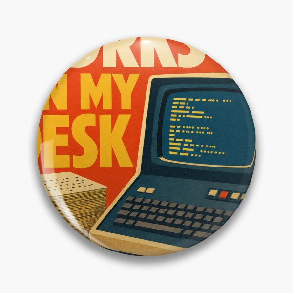 Item preview, Programmer Retro Work Humor Art designed and sold by VisualArtsOasis.