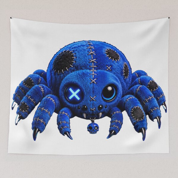 Item preview, Electric Blue Spider designed and sold by TitiaDesign.