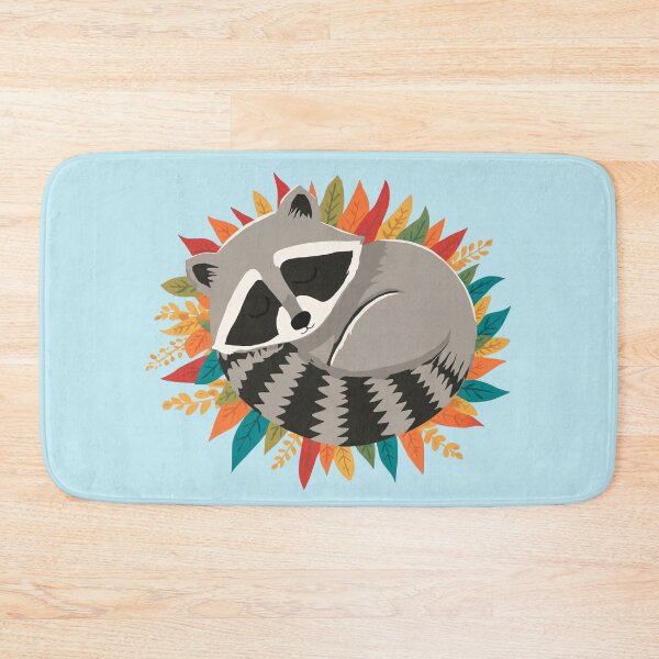 Item preview, Sleepy Raccoon – Cute Tired Raccoon Cozy Animal Illustration 2 designed and sold by Girly-Universe.