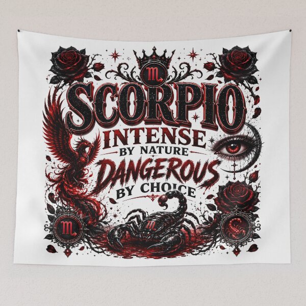 Item preview, scorpio illustration, scorpio season, scorpio artwork, scorpio design, scorpio zodiac designed and sold by TrueArtVibes.