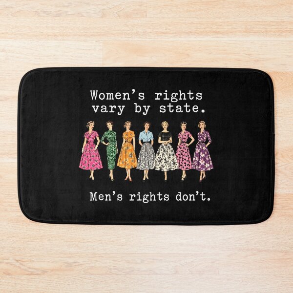 Item preview, Women's Rights Vary By State Men's Rights Don't Vintage Retro designed and sold by GusHickman.