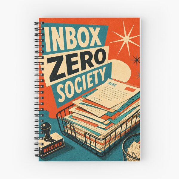 Item preview, Email Retro Work Humor Art designed and sold by VisualArtsOasis.