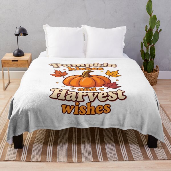 Item preview, Pumpkin kisses and Harvest wishes designed and sold by LuveraxArt.
