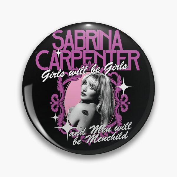 Item preview, Sabrina Carpenter Girls Will Be Girls, Men Will Be Menchild designed and sold by bagassputera.