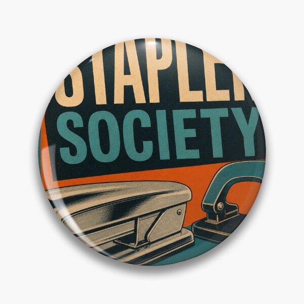 Item preview, Stapler Retro Work Humor Art designed and sold by VisualArtsOasis.