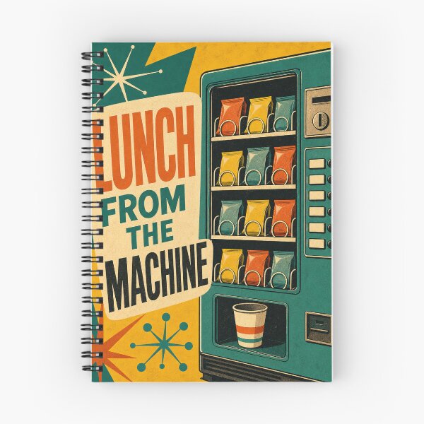 Item preview, Vending Machine Retro Work Humor Art designed and sold by VisualArtsOasis.