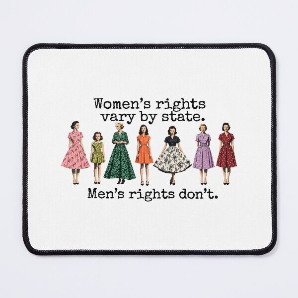 Item preview, Women's Rights Vary By State Vintage 1950s Style Graphic designed and sold by GusHickman.