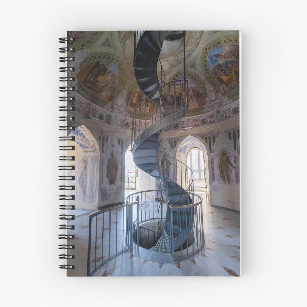 Item preview, The helicoilal staircase of Corigliano castle designed and sold by pietrofoto.