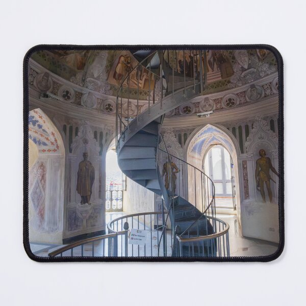 Item preview, The helicoilal staircase of Corigliano castle designed and sold by pietrofoto.