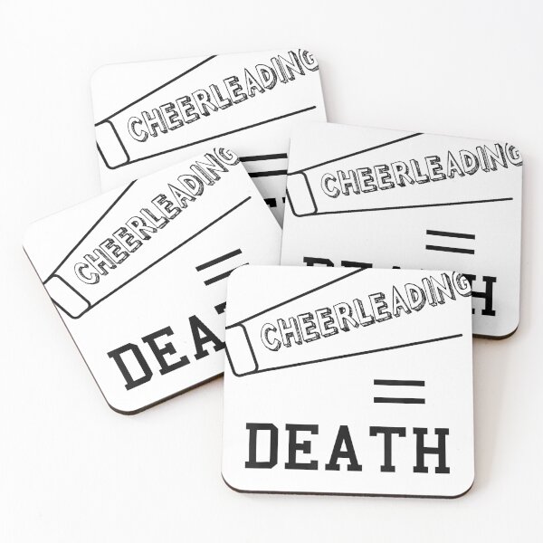 Item preview, Flippin Sweet Gear Cheerleading Equals Death designed and sold by NicholasHollo.