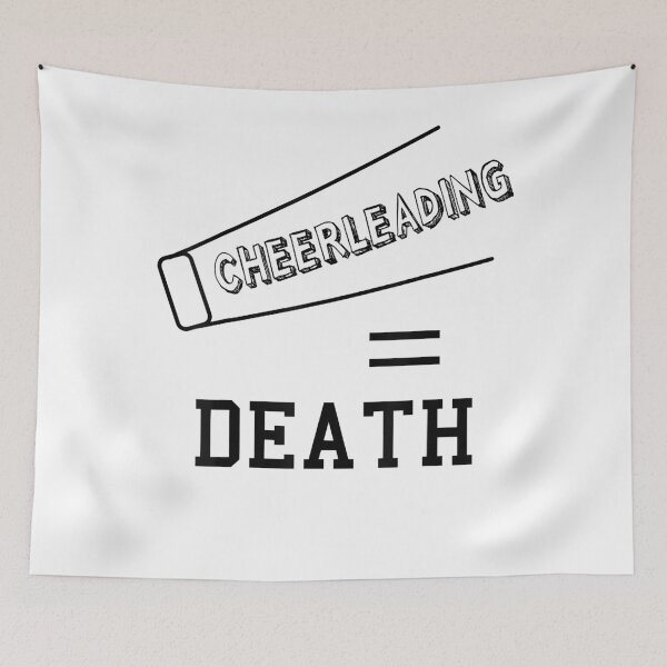 Item preview, Flippin Sweet Gear Cheerleading Equals Death designed and sold by NicholasHollo.