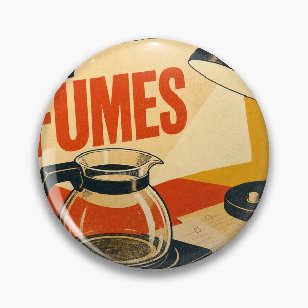 Item preview, Burnout Retro Work Humor Art designed and sold by VisualArtsOasis.