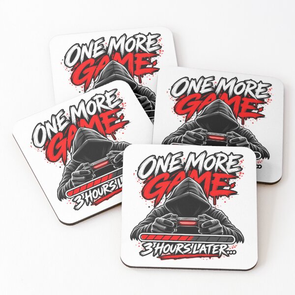 Item preview, One More Game 3 Hours Later – Funny Gamer Problems designed and sold by Cyber Warrior.