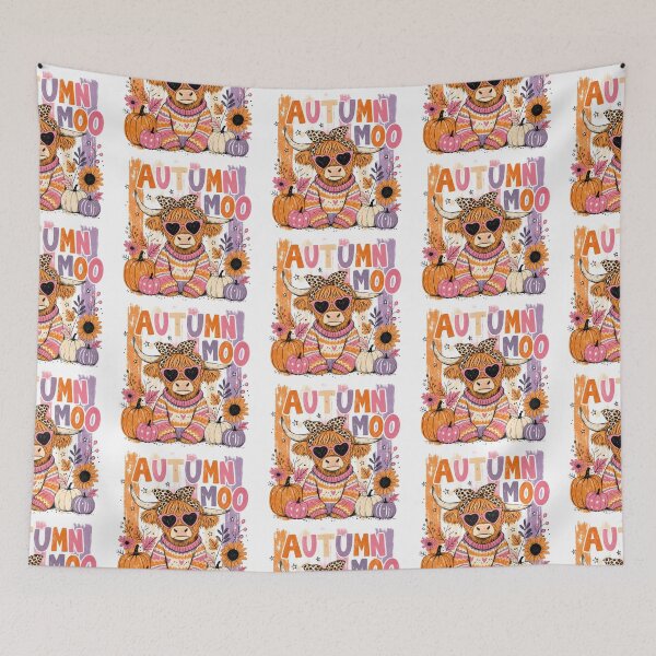 Item preview, Autumn moo designed and sold by Tiny-Love ⭐⭐⭐⭐⭐.