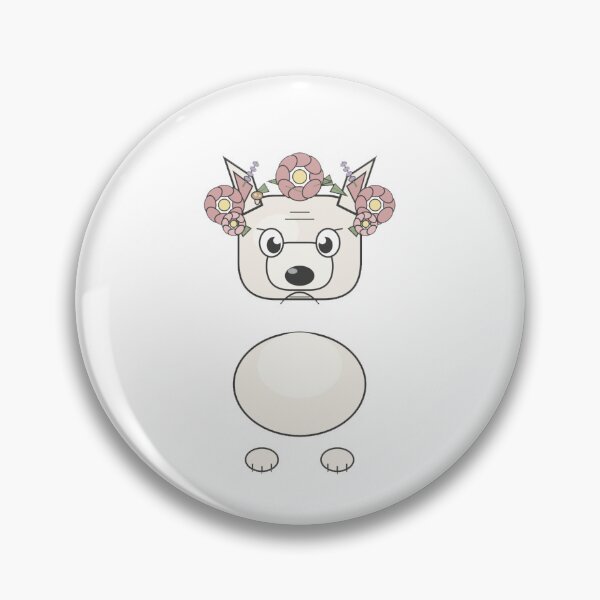 Item preview, Cottagecore French Bulldog Wildflower Crown Sticker | Aesthetic Frenchie Botanical Pet Art designed and sold by Amer16.