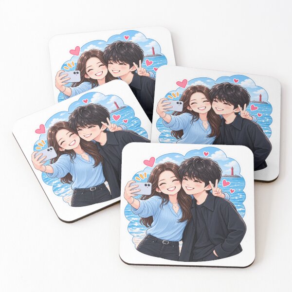 Item preview, Our sticky love kdrama Jung Hae in and Ha Young designed and sold by LittleKspot.