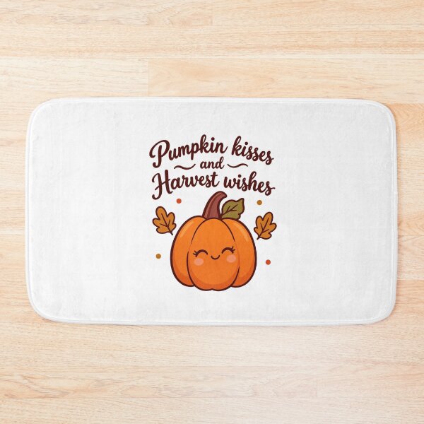 Item preview, Pumpkin kisses and Harvest wishes   designed and sold by LuveraxArt.